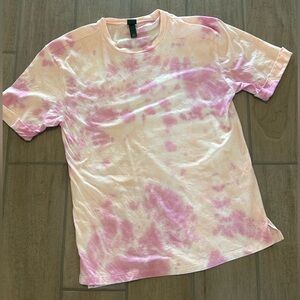 Wild Fable Pink Tie-Dye Short Sleeve Tee
